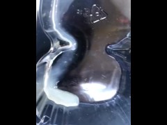 Cum fetish in a peeps container. 3rd cum in 2 hours.