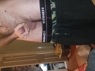 Hard Dick G-spot Orgasm. Fucking myself Good with Pants Down. i'm .