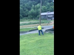 Big Country using some muscle to excite the wife.