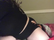 Preview 1 of BBW with BIG TITS humping pillow