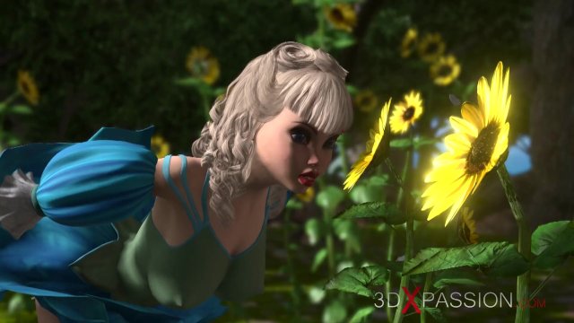 porn video thumbnail for: Beautiful young fairies fucked by lustful man bull in fairy forest