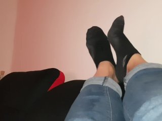 soles, 60fps, smelly socks, smelly feet
