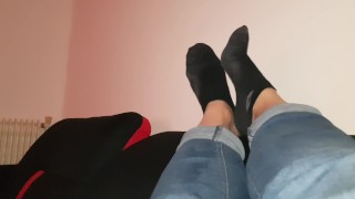 mijn stinkende zwarte sokken