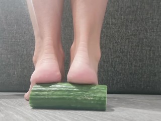 Feet Crushing Cucumber