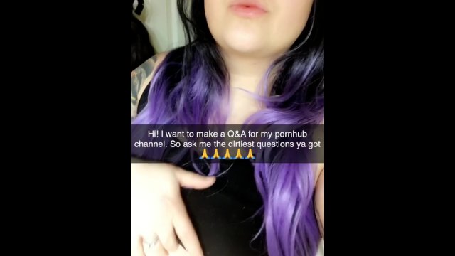 Ask me dirty questions