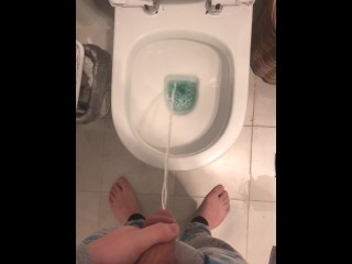 Long Pissing at my Friends House
