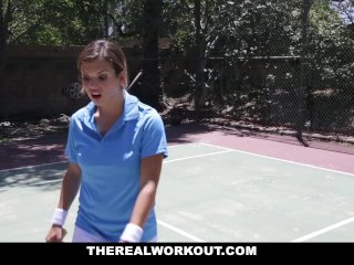 Keisha Grey Hates Tennis Lessons But Loves The Big Dick Of Her Trainer screenshot number 0