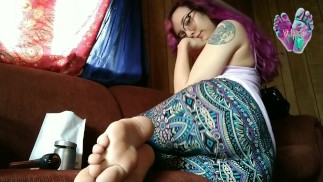 New foot fetish video