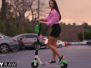 Preview 1 of TUSHYRAW Avi Love Wears An Ass Plug All Day To Get Gaped At Night
