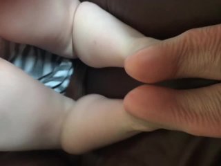 female orgasm, feet, thick cock, exclusive