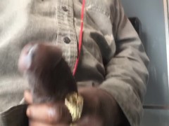 BigDaddyDon Cum in coach bathroom