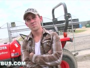 Preview 4 of BAIT BUS - Country Boy Lee Paine Gets Tricked By Brock Blizard
