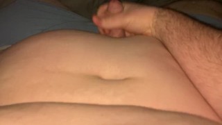 Jerking And Cumming By A Bulky Guy
