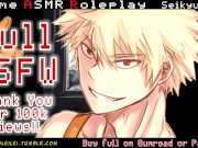 Preview 1 of Bakugou F*cks You - Full NSFW ASMR 18+