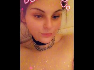 Sexy step sister teases in the bath