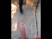 Preview 2 of BLACK BIG DICK & BIG BOOTY IN  LOCAL PARK