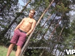 Vip4K.Hunter meets girl on public beach and has anal sex with her