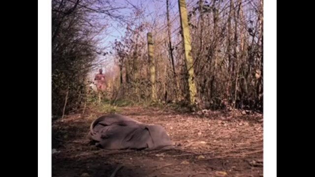 Risky Naked Walk Public Footpath