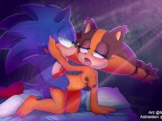Preview 3 of Sonic Porn - Sonic Fucks Sticks the Badger