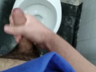 MASTURBATING IN THE UNIVERSITY PUBLIC BATHROOM