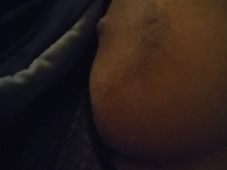 Playing with my monster tits