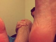 Preview 6 of Caught Beach Pervert (foot fetish)