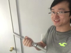 Your first time at the gym, I offer to help and we become gym buddies