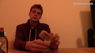 Bigstr - Skinny guy fucked in pov for extra cash to pay his debts