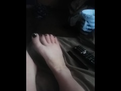 Amateur foot fetishizing ( for foot fetishers)