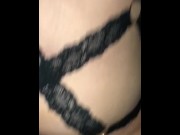 Preview 5 of Lingerie Lesbian Riding Strap On