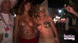 Fantasy Fest Swingers Party In The Streets