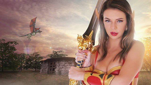 Tiffany Watson Cosplay VR - Fucking in a Whorecraft World