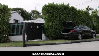 ExxxtraSmall- Petite Teen Fucked In the trunk