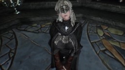 天际黑暗之魂 Fire Keeper 和骑士色情片