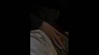 Girlfriend rubs my dick in the movies