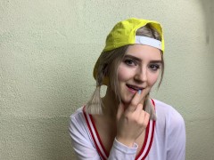 Video Horny schoolgirl teases her classmate and gets covered in cum - Eva Elfie