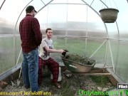 Preview 1 of Redneck Gardener Fucked Me Outside In The Greenhouse
