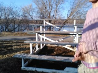 Public peeing and blowjob with boyfriend