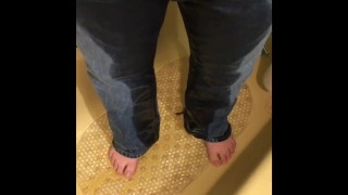 Bathtub Jeans Soaking