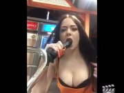 18yo BJ at Train Station! Xx - Pornhub.com