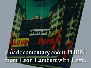 Love The Porn: "Lucie"