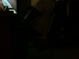 Caught Him_Jerking Off Watching Porn Of Me_Getting Fucked