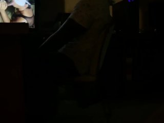 Caught Him Jerking Off_Watching Porn Of Me Getting Fucked