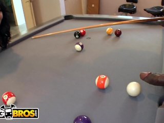 pool game, monstersofcock, big boobs, big tits