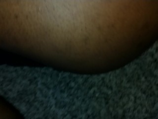 Ebony Babe Squirting EveryWhere ... Look at_her pretty blacc pussy