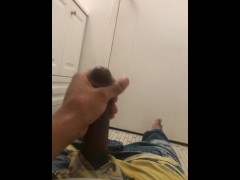 Sneaky Jackoff Session  - Screenshot 8 of 16 - Bathroom