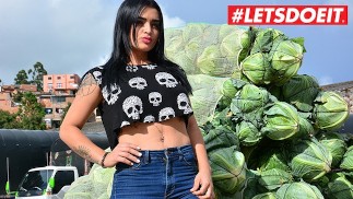 LETSDOEIT - Horny Colombian Picked Up And Fucked By Two Strangers