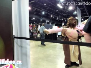 pigtails, teen, exxxotica expo, chaturbate