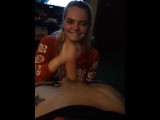 Sexy teen blowjob swallow