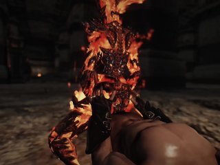 Skyrim Female Monster Flame AtronachPorn